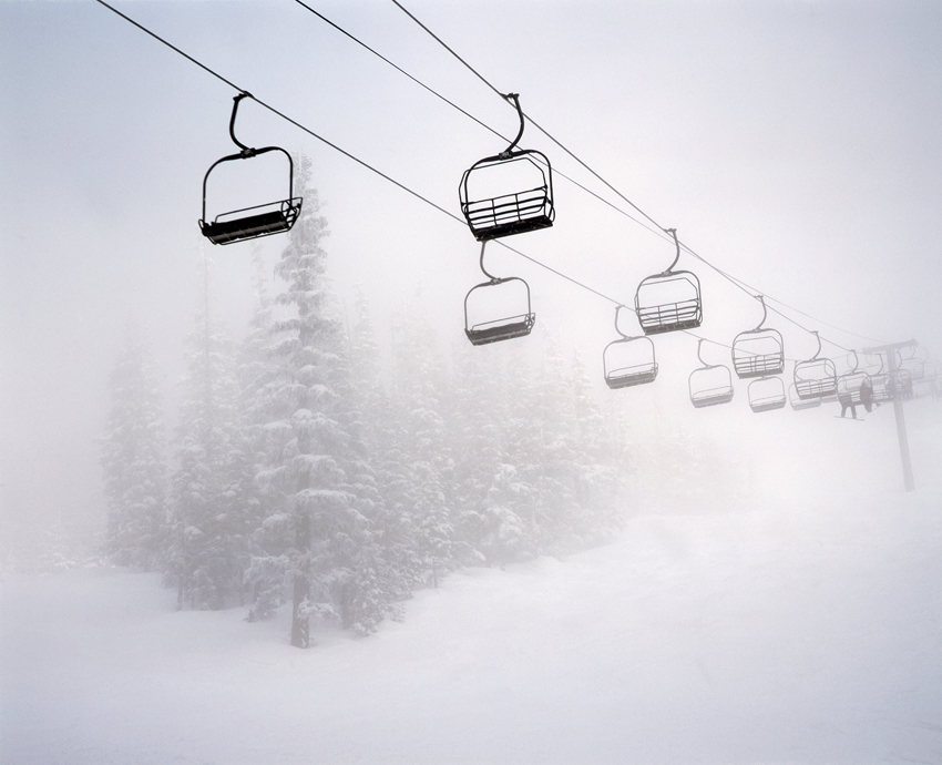 Zivilisierte Schneelandschaft © Milena Novotny