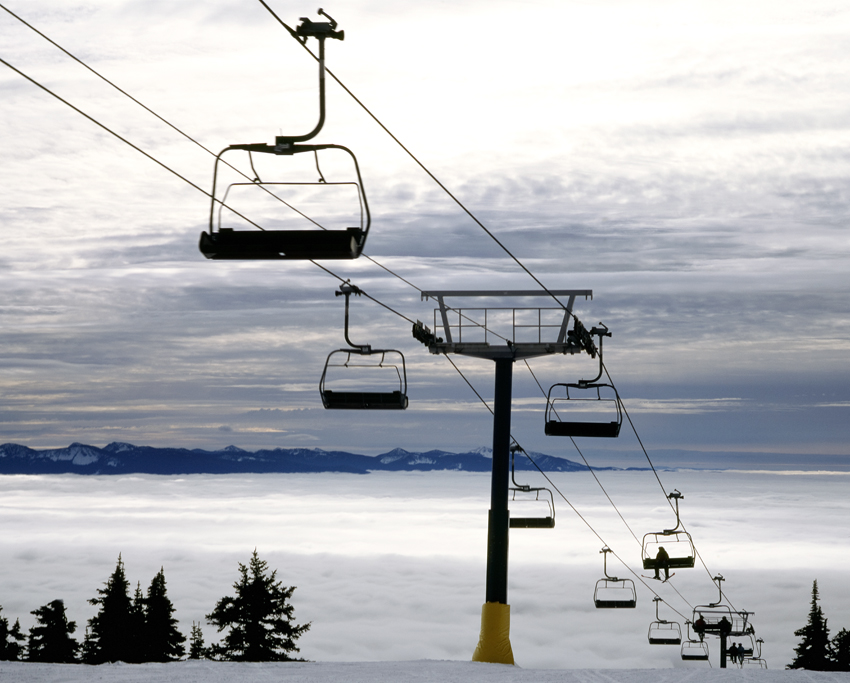 Zivilisierte Schneelandschaft © Milena Novotny