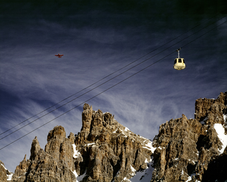 Zivilisierte Schneelandschaft © Milena Novotny