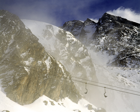 Zivilisierte Schneelandschaft © Milena Novotny