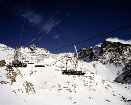 Zivilisierte Schneelandschaft © Milena Novotny