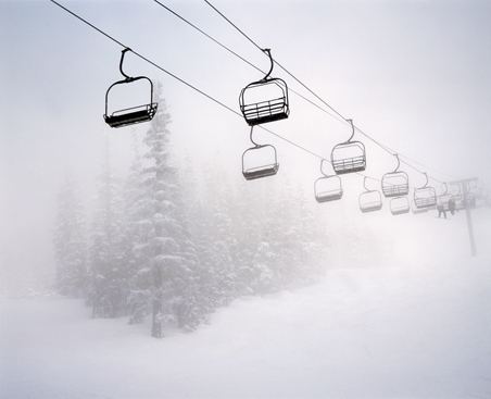 Zivilisierte Schneelandschaft © Milena Novotny