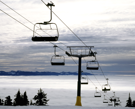 Zivilisierte Schneelandschaft © Milena Novotny