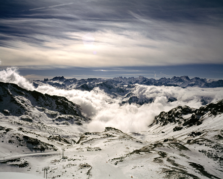 Zivilisierte Schneelandschaft © Milena Novotny